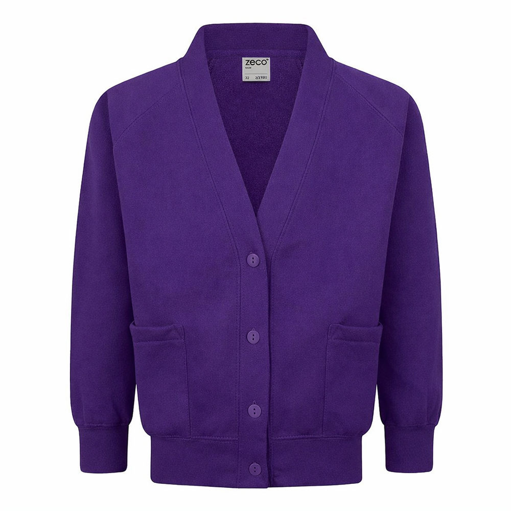 Sweat Shirt Cardigan