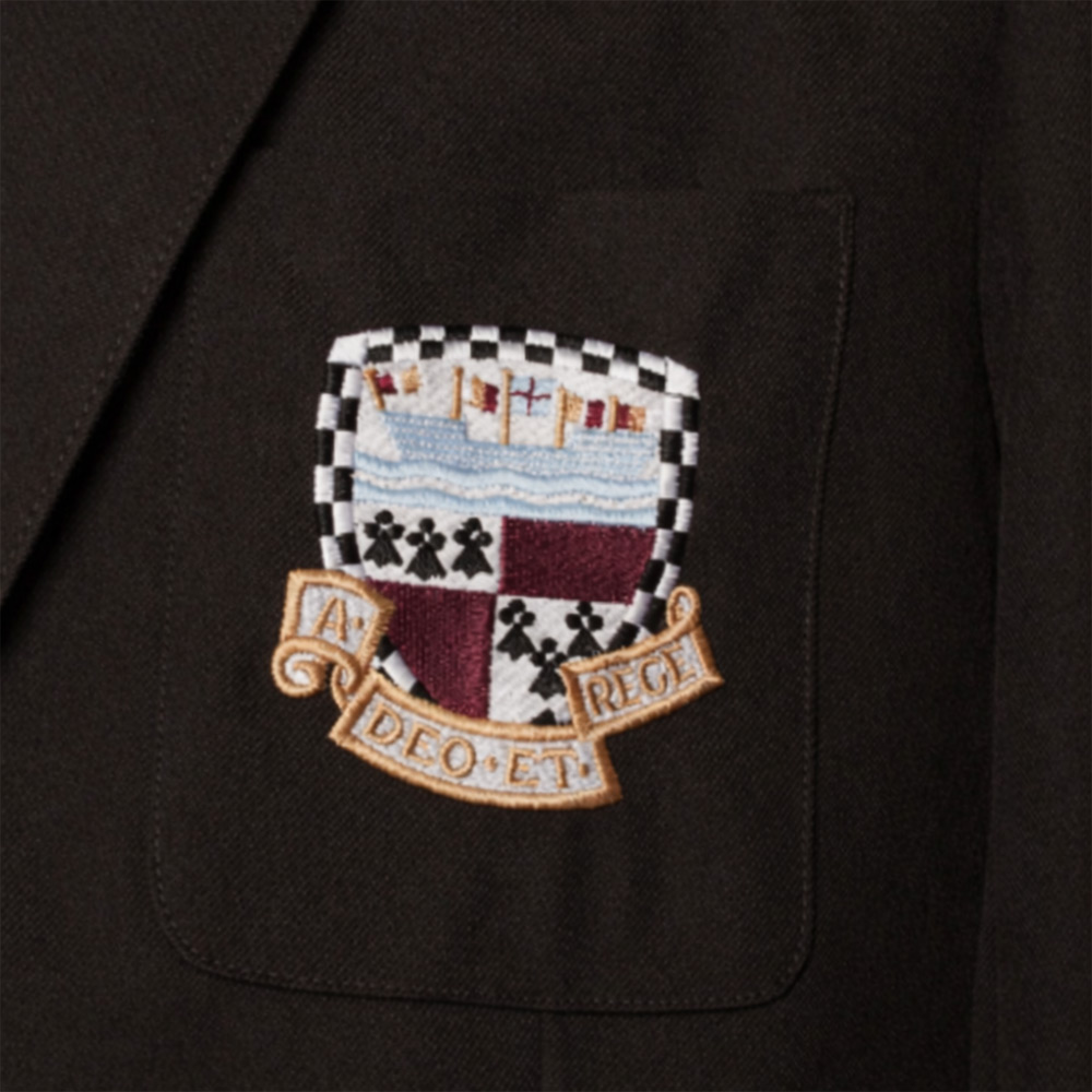 Addey and Stanhope  School Boys Blazer with logo