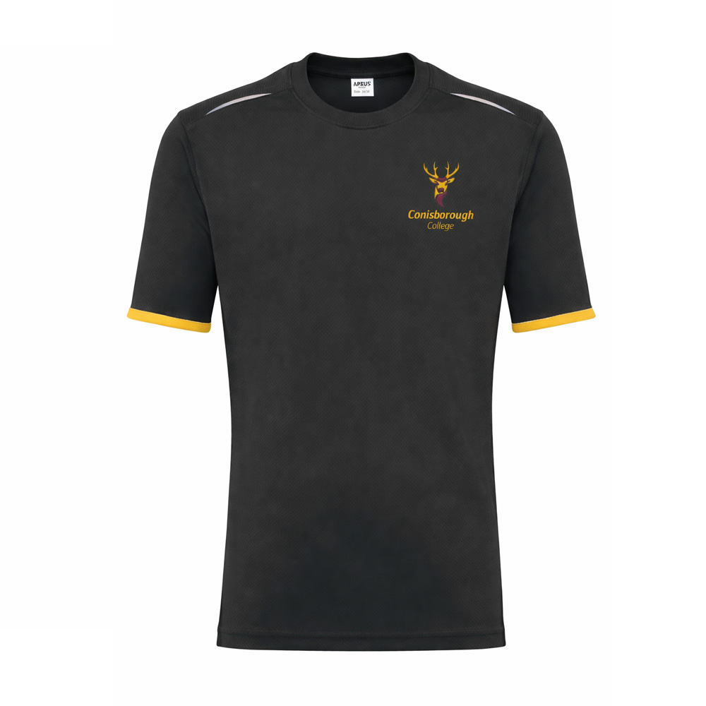 Conisborough College Training Tee with Logo